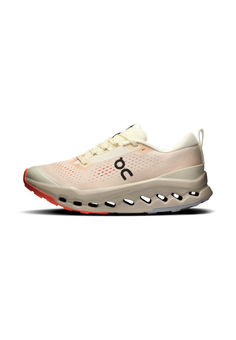 On CLOUDSURFER TRAIL 2 - Zapatillas running asfalto - ivory salmon
