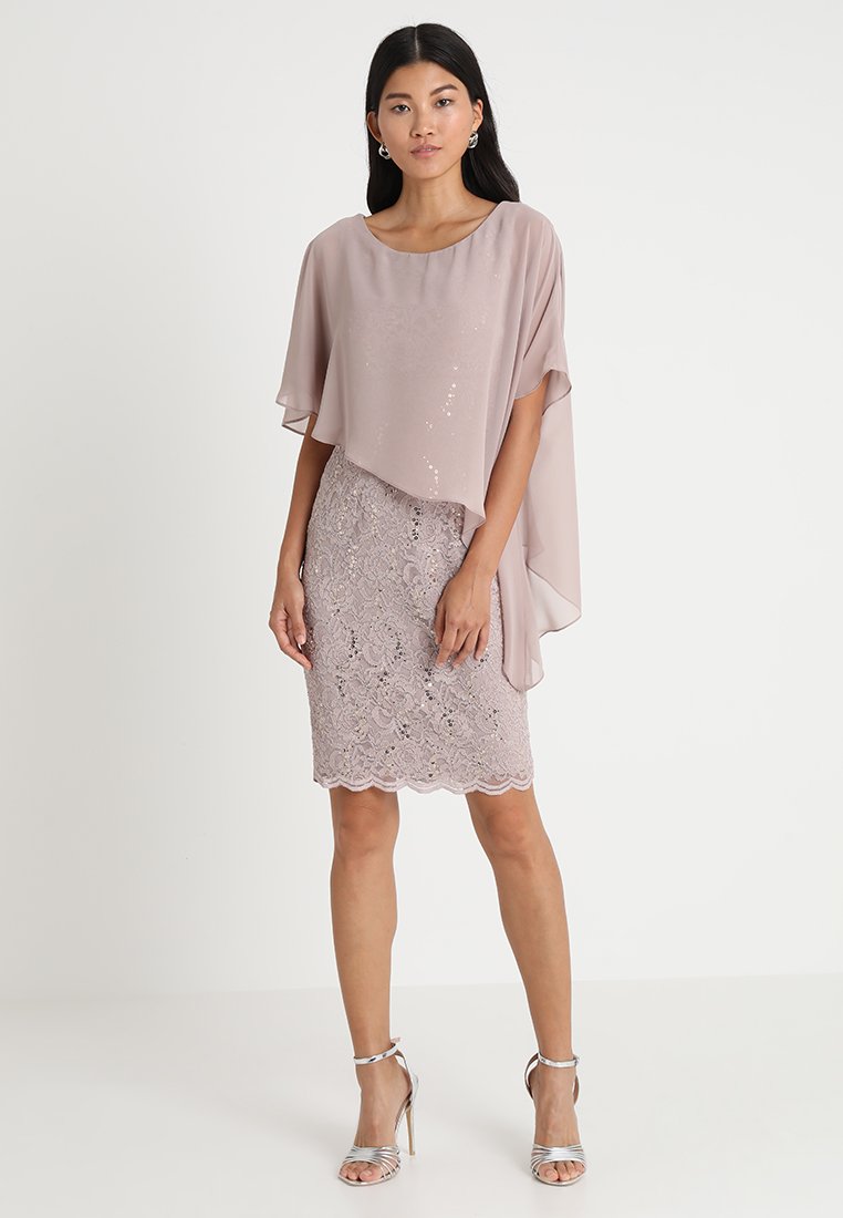 Cocktailkleid/festliches Kleid - taupe Cocktailkleid/festliches Kleid - taupe