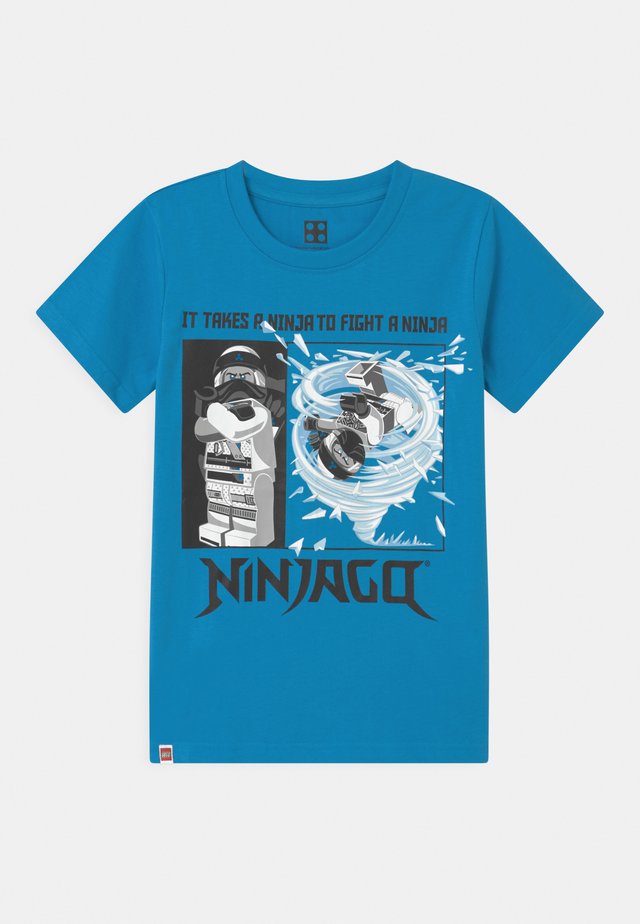 T-shirt con stampa - blue