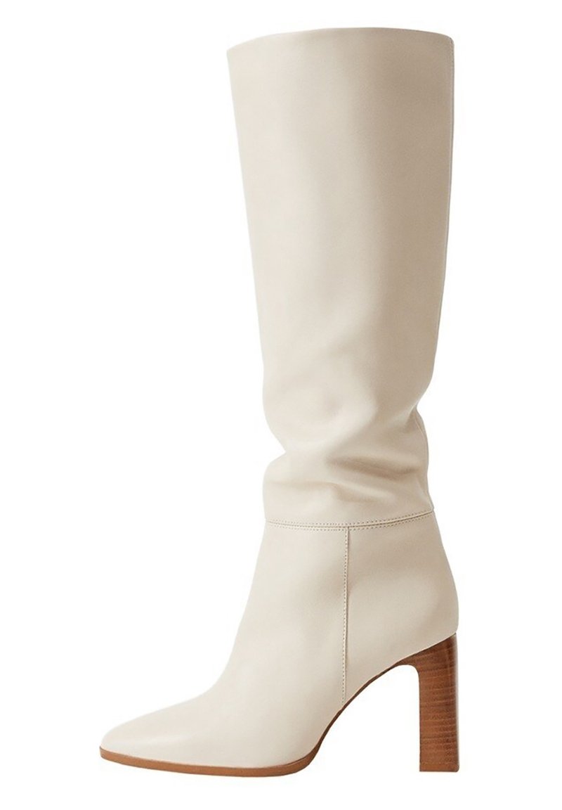 Mango High heeled boots - off-white