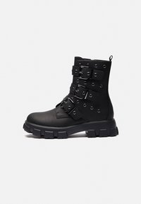 UNISEX - Cowboy-/Bikerstiefelette - black