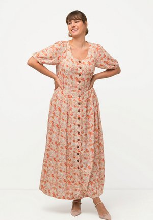 Ulla Popken Maxikleid - melon rose