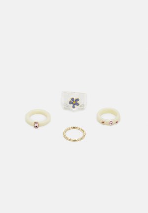 Fire & Glory 4PACK - Bague - buttercream multi