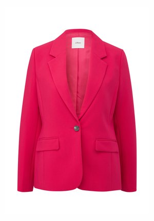 s.Oliver BLACK LABEL MIT REVERSKRAGEN - Blazer - pink