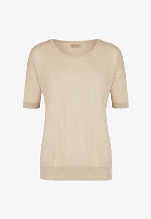 Falconeri, ROUND NECK - T-Shirt basic - beige