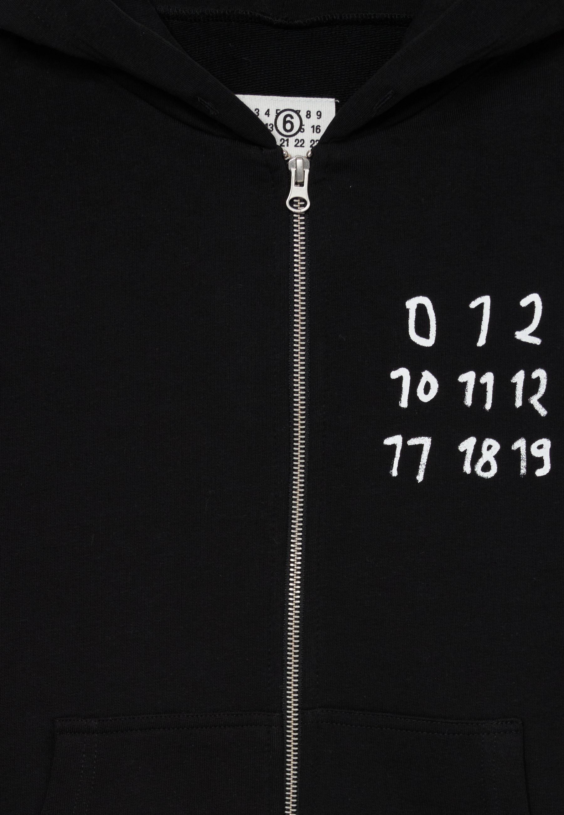 MM6 Maison Margiela UNISEX - Felpa con zip - black/nero - Zalando.it