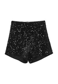 Calliope CULOTTE CON PAILLETTES  - Short - nero