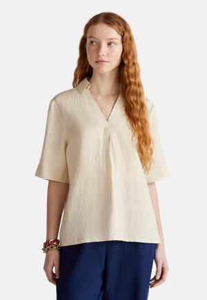 SHORT SLEEVE  - Camicetta - beige