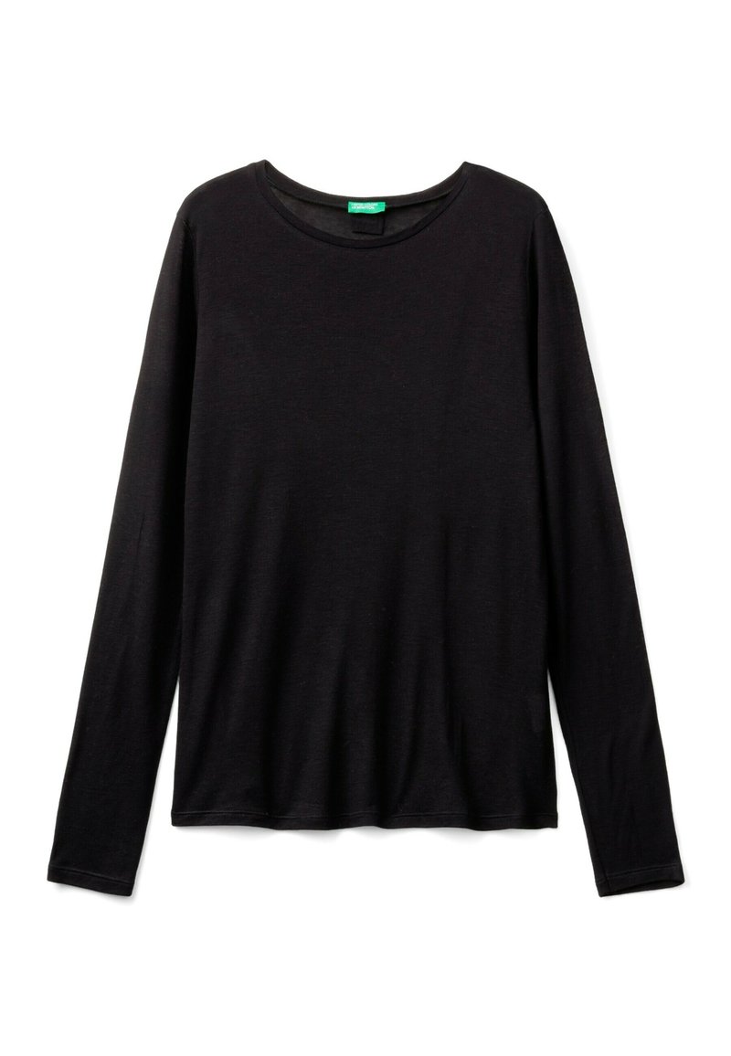 United Colors of Benetton Longsleeve zwart United Colors of Benetton Longsleeve zwart