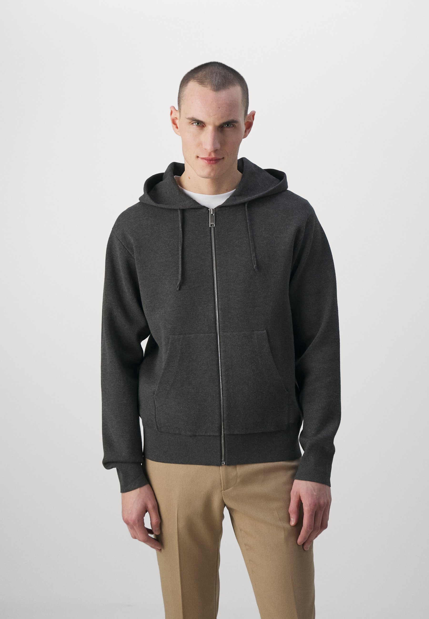 【最終お値下げ】Open YY ZIPUP JACKET GRAY ハンソヒ Penguin-Sport-Full-Zip-