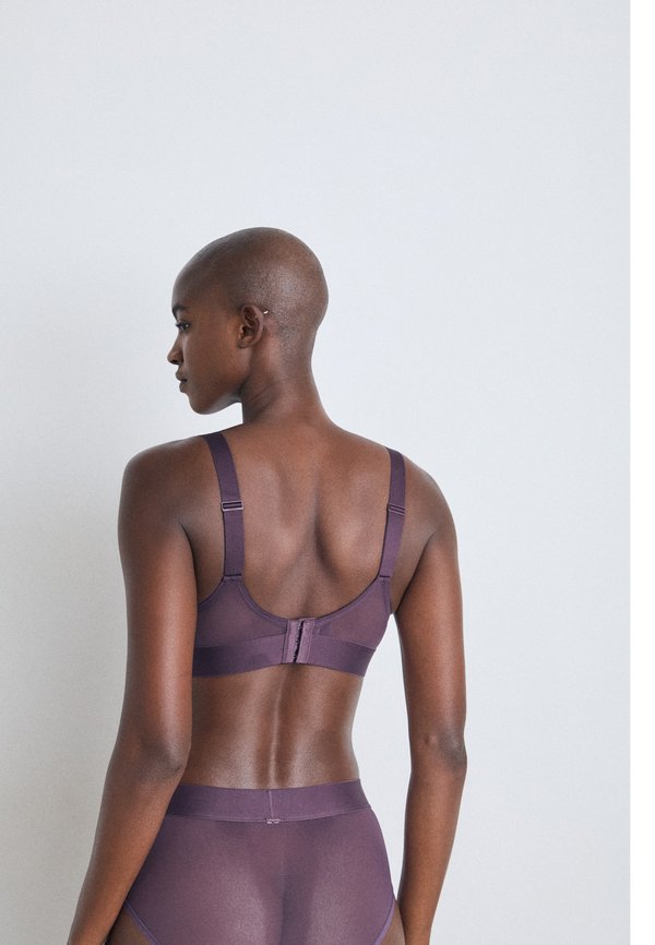 BRALETTE - Triangle bra - plum perfect3