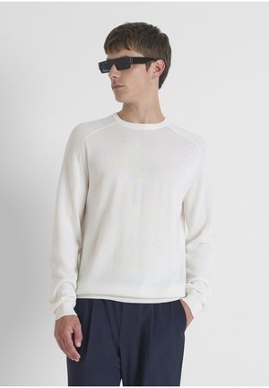 REGULAR FIT - Trui - white