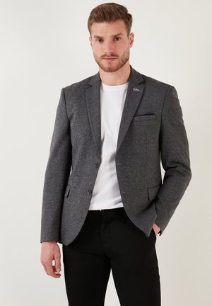 SLIM FIT - Blazer - black