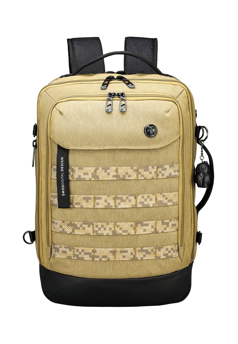Swissdigital Design Rucksack - dunkles khaki/khaki - Zalando