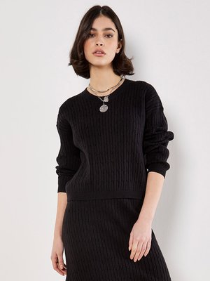 FINE - Neule - black