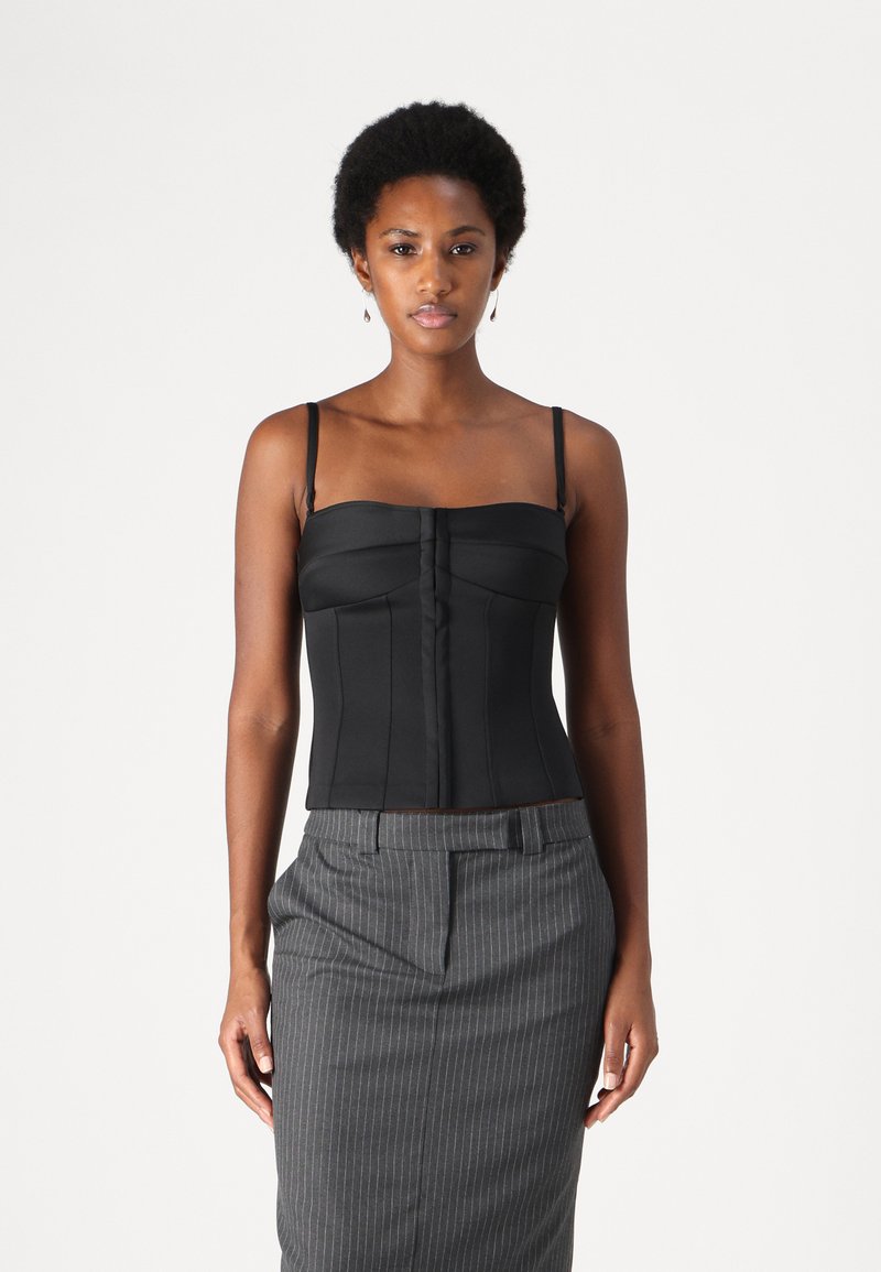 Good American STRAPLESS TUBE - Μπλούζα - black