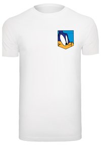 LOONEY TUNES ROAD RUNNER FACE - Print T-shirt - white