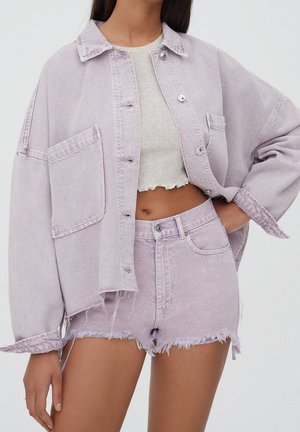 Veste en jean - purple