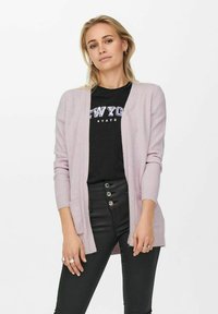 ONLY ONLLESLY OPEN - Strickjacke - orchid petal