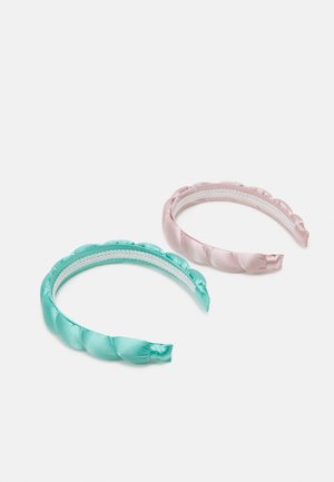 ONLHELENE HAIRBAND 2 PACK - Hair styling accessory - blush/kelly green