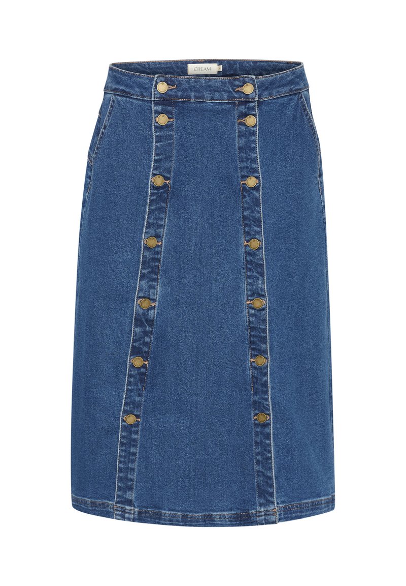 Cream Jeansrok blauw denim/bluedenim Cream Jeansrok blauw denim/bluedenim