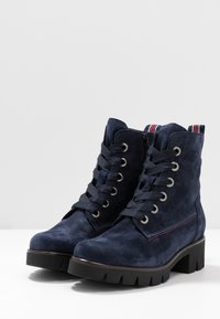 Gabor Botines con plataforma - dark blue
