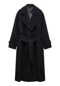 Mango Abrigo clásico - black