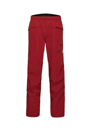 Mammut, SENDER CLIMBING PANTS MEN - Pantaloni outdoor - dark mammut red