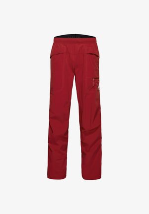Mammut, SENDER CLIMBING PANTS MEN - Outdoorbukser - dark mammut red