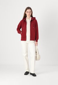 GANT SHIELD ZIP - Sweatjakke - plumped red