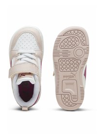 Puma REBOUND V6 LO  - Babacipők - mauve mist magenta gleam white