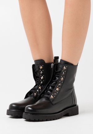 TWINSET Bottines à plateau - black