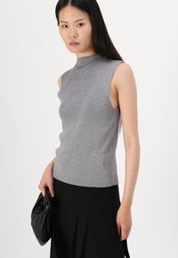ONLY ONLLINE SKATER SKIRT - Gonna a campana - black