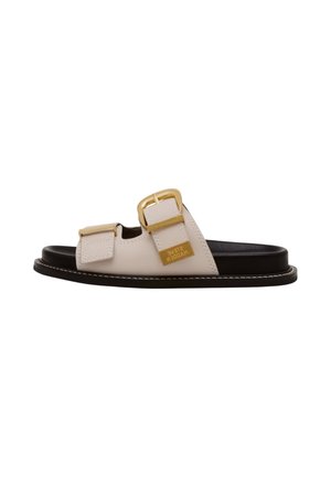 ARCH - Mules - bone action leather y