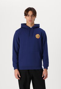 Santa Cruz MEEK SCRATCHED SLASHER HOOD UNISEX - Felpa - dark blue