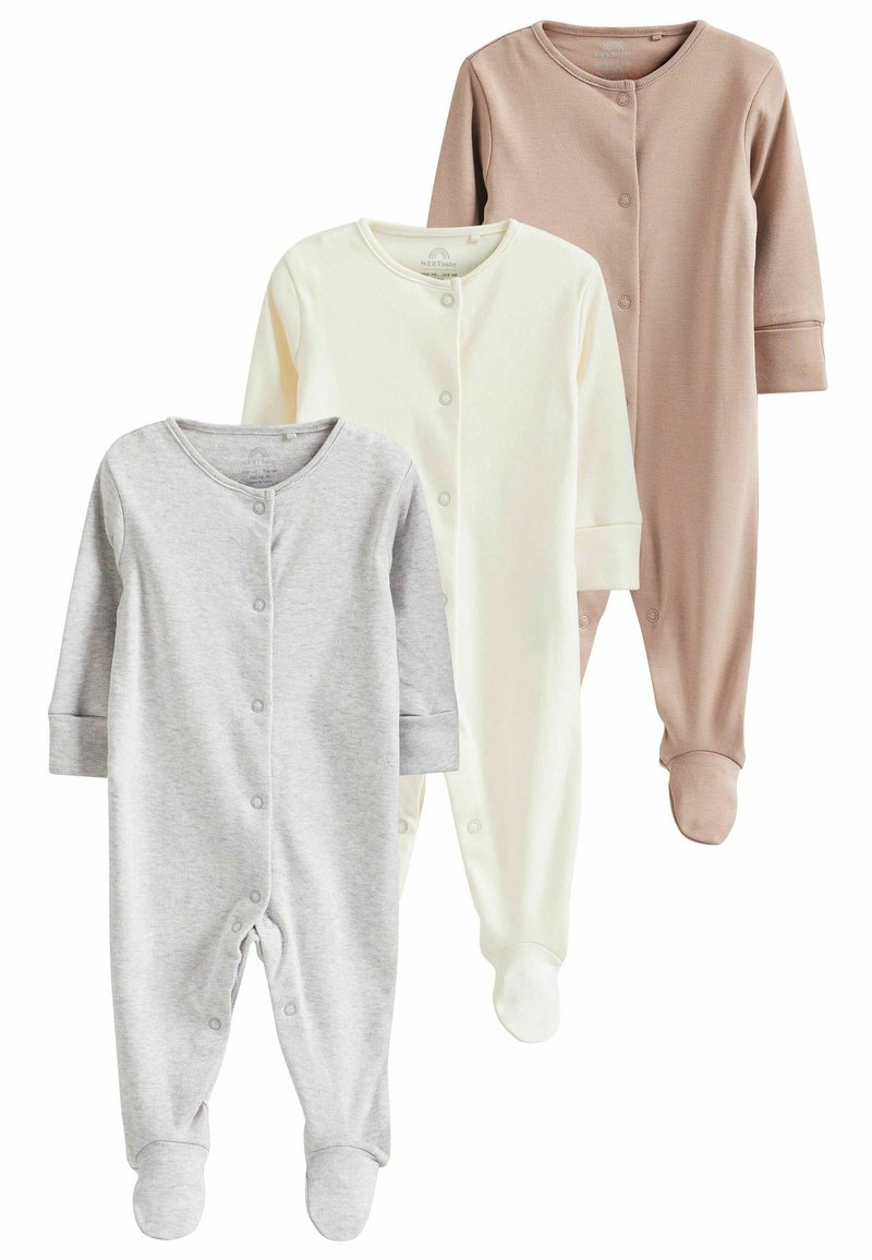 Next - 3 PACK - Overal na spanie - neutral, Zväčšiť