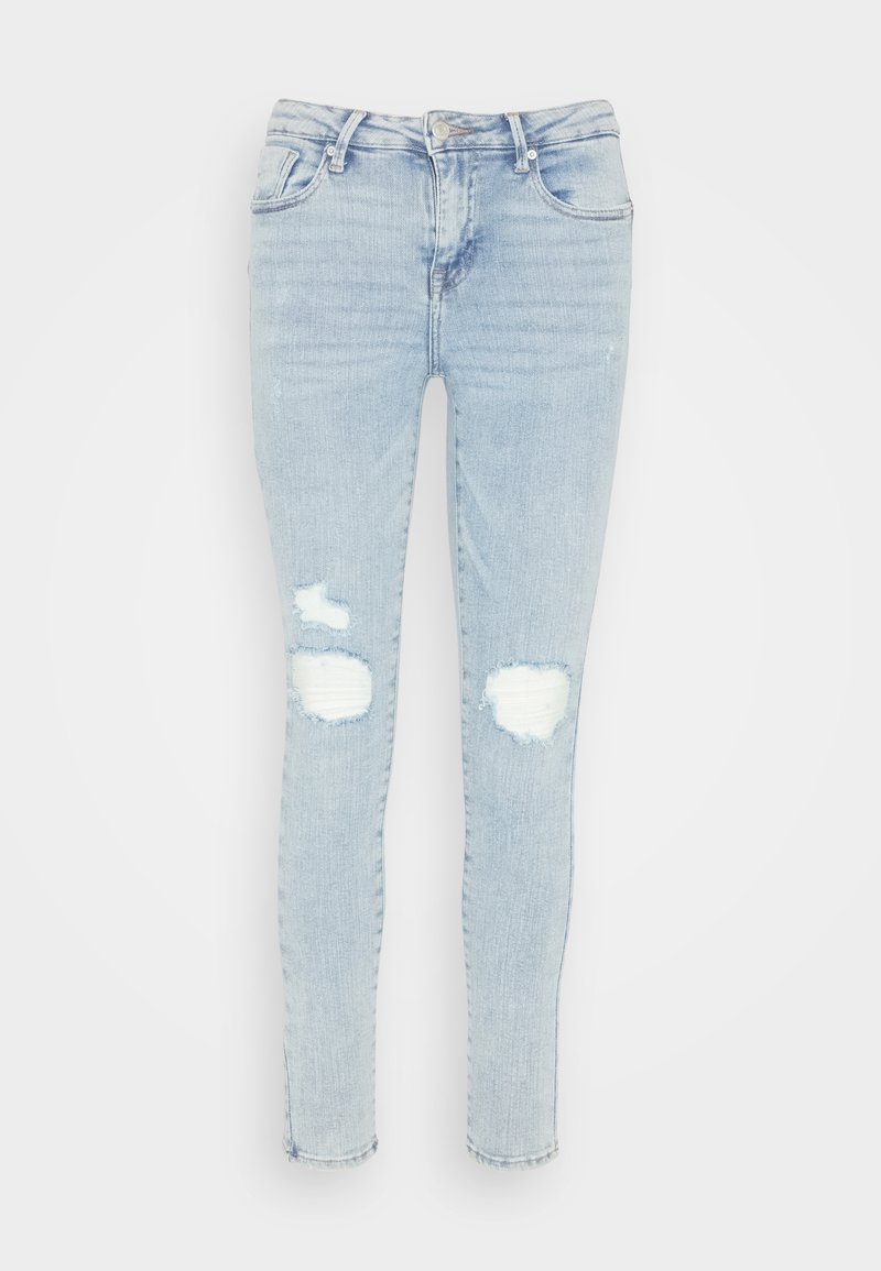 Only Jeans Skinny Fit lichtblauw denim