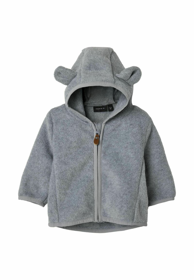 Name it Flísová bunda - grey melange