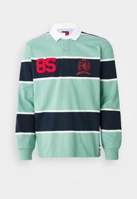STRIPE RUGBY UNISEX - Hosszú ujjú felső - cloudy jade