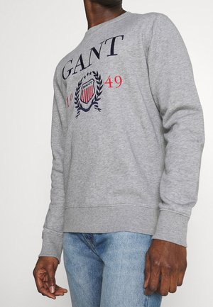 Sweater - mottled grey