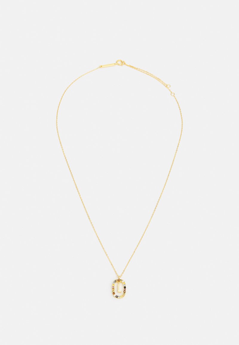 PDPAOLA LETTER NECKLACE - Collana - gold-coloured