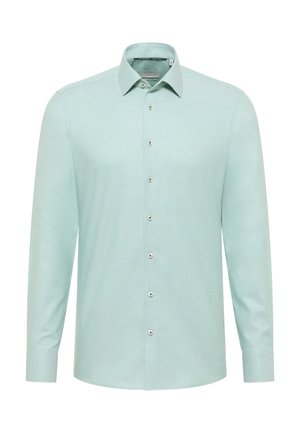 Eterna STRUKTURIERT SLIM FIT - Skjorter - grün