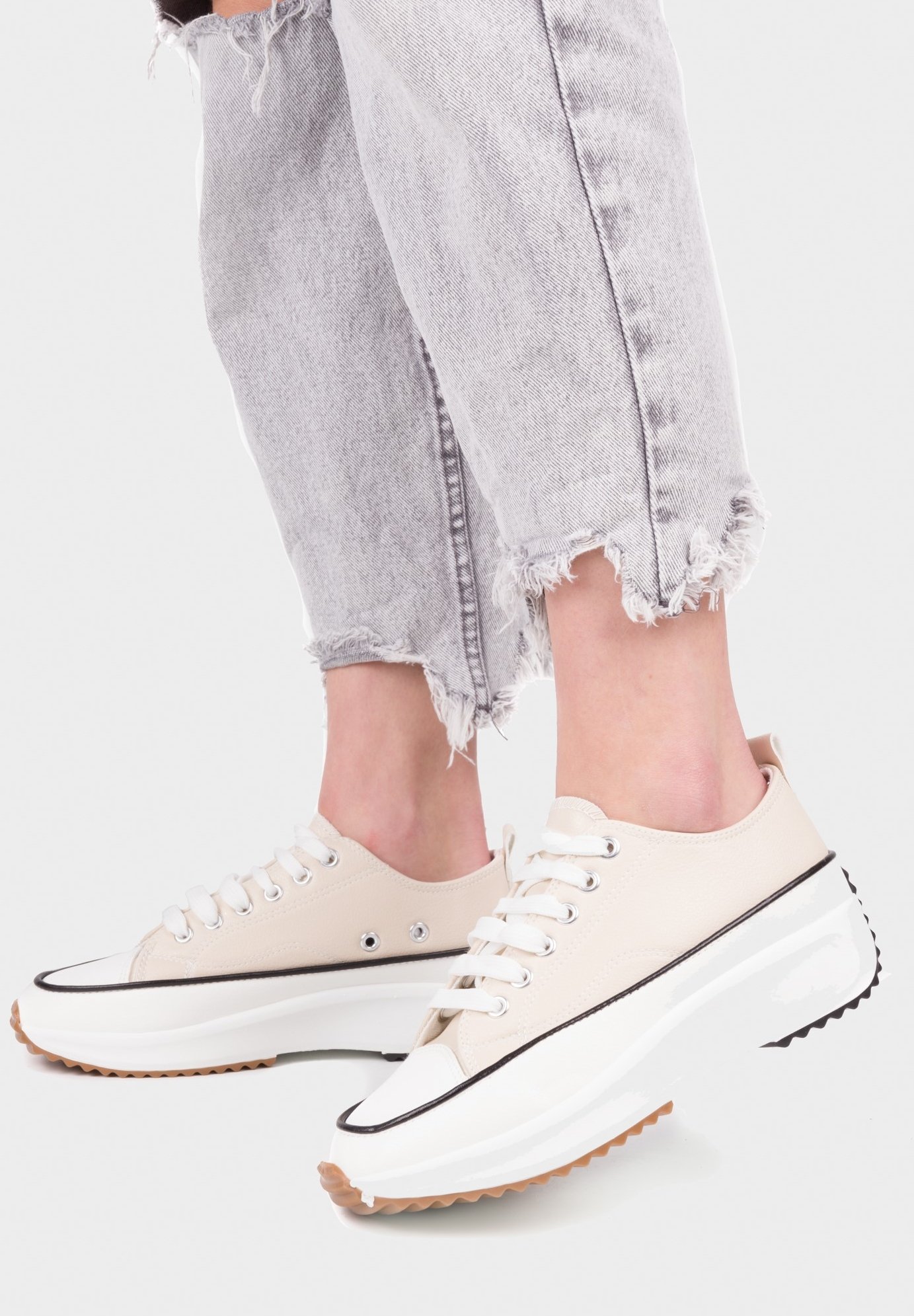 Maria Barcelo PLATEFORME - Zapatillas - beige - Zalando.es