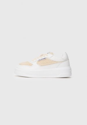 ECLIPSE - Baskets basses - beige/white