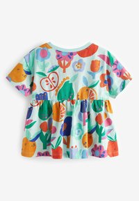 Next SHORT SLEEVE EMPIRE REGULAR FIT - Marškinėliai su spaudiniu - blue fruits
