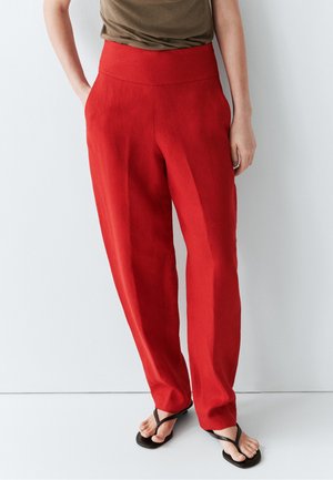 Massimo Dutti, VOLUMINOUS - Bukser - red