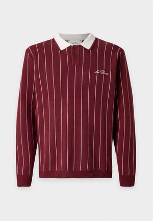 Les Deux, SIGNATURE - Πουλόβερ - chocolate truffle red