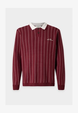 Les Deux, SIGNATURE - Jersey de punto - chocolate truffle red