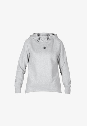 MOROTAI Mikina s kapucí - hellgrau
