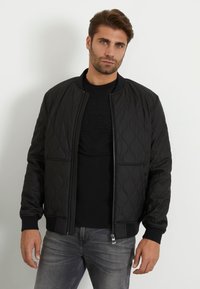 Guess - ÜBERGANGS -STEPP - Bomber jakna - nero Miniaturna slika 1